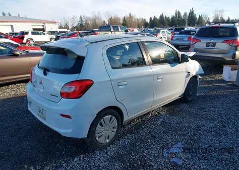 2018 Mitsubishi Mirage Es z USA, uszkodzony, nr VIN ML32A3HJ5JH001929
